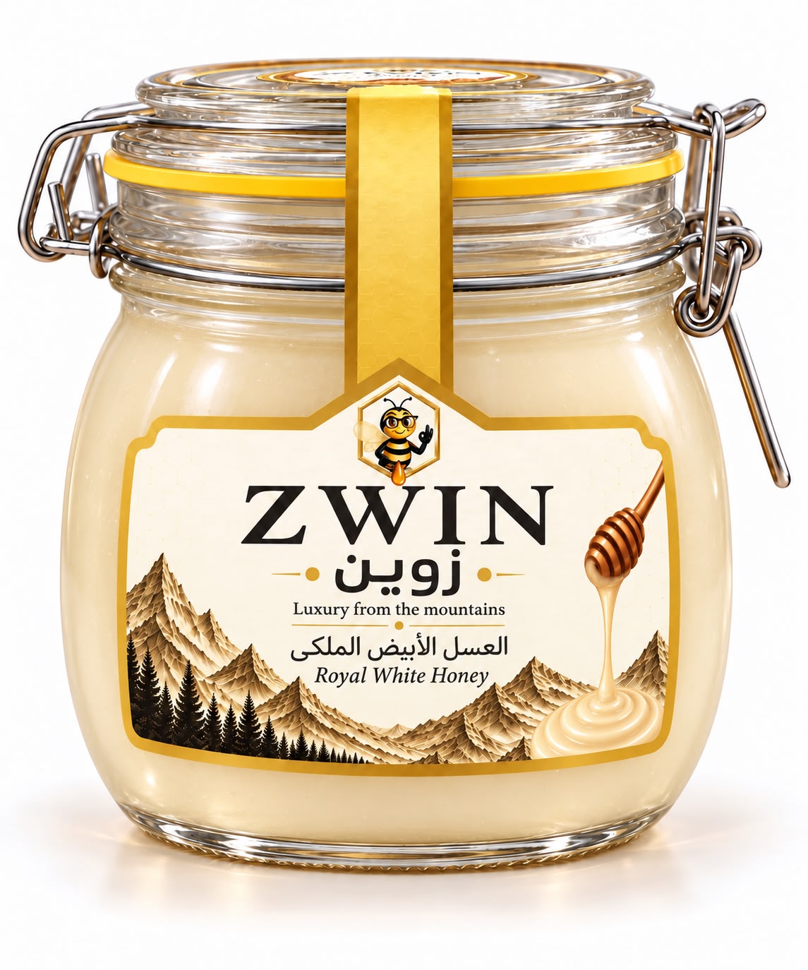 عسل الأبيض الملكي